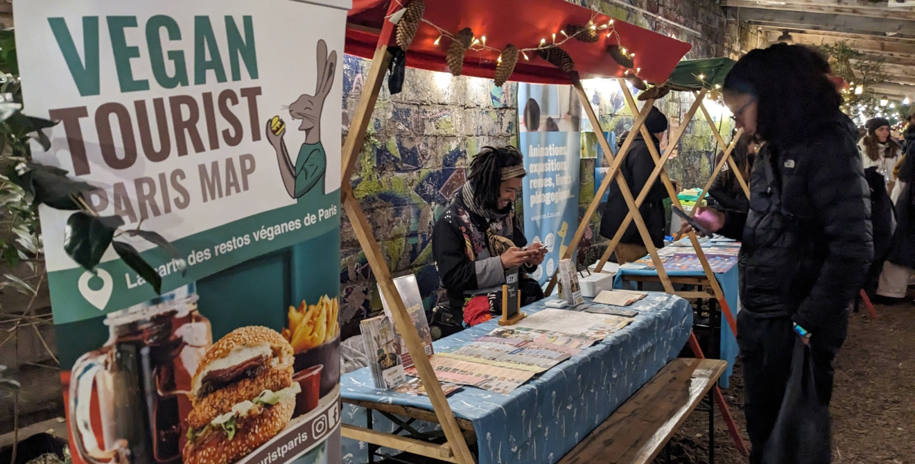 Mapa Turístico Vegano París