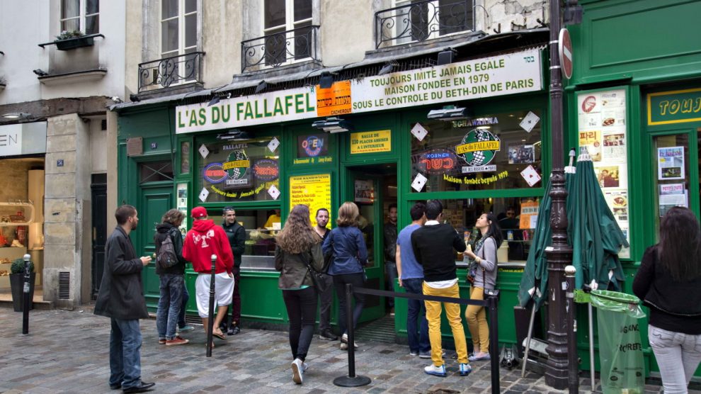 As du Fallafel facade