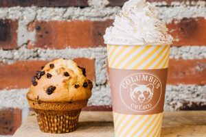 Muffin and coffee