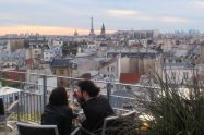 couple in Paris