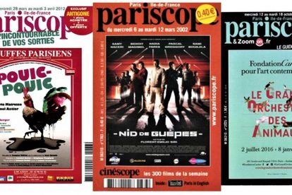 Pariscope covers