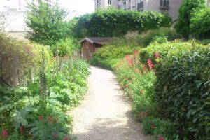 garden in Paris