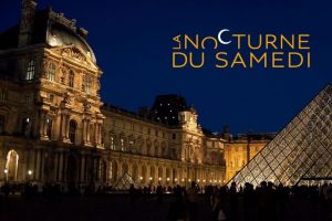 Nocturne du Louvre poster