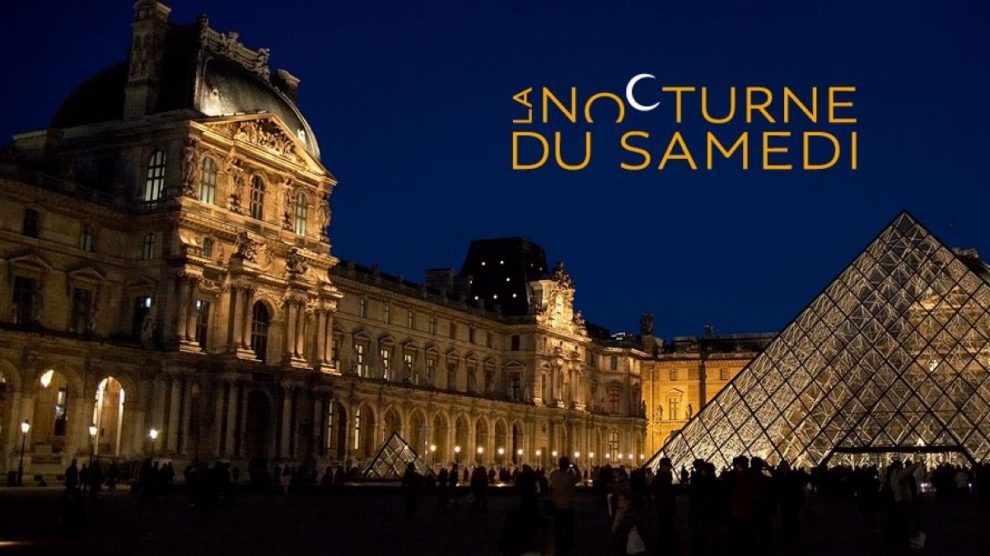 Nocturne du Louvre poster