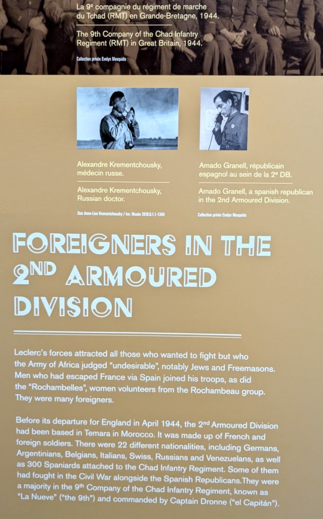 Foreigners in the 2nd Armoured Division