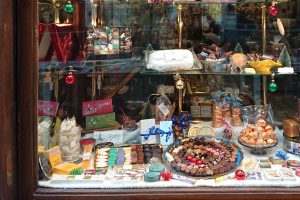 candy shop window