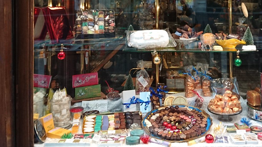 candy shop window