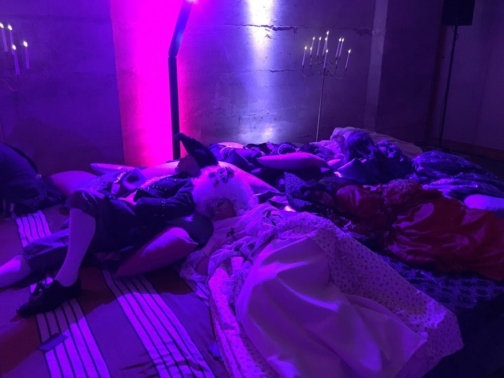 Sleeping at Versailles Ball