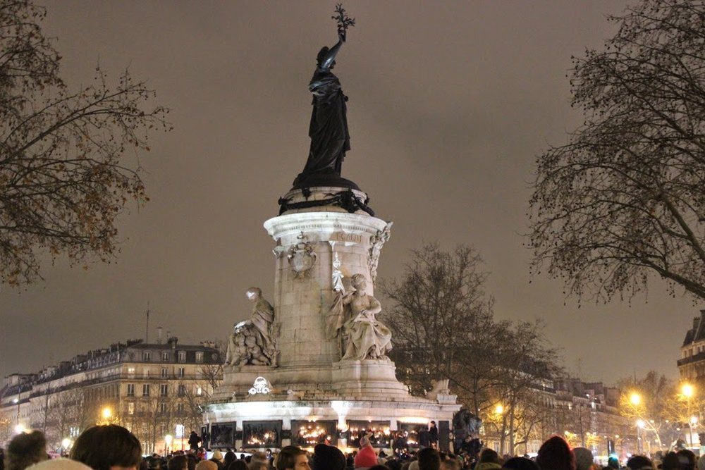 Vigil Place de la République