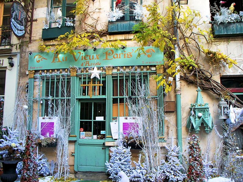 Christmas decorations Paris