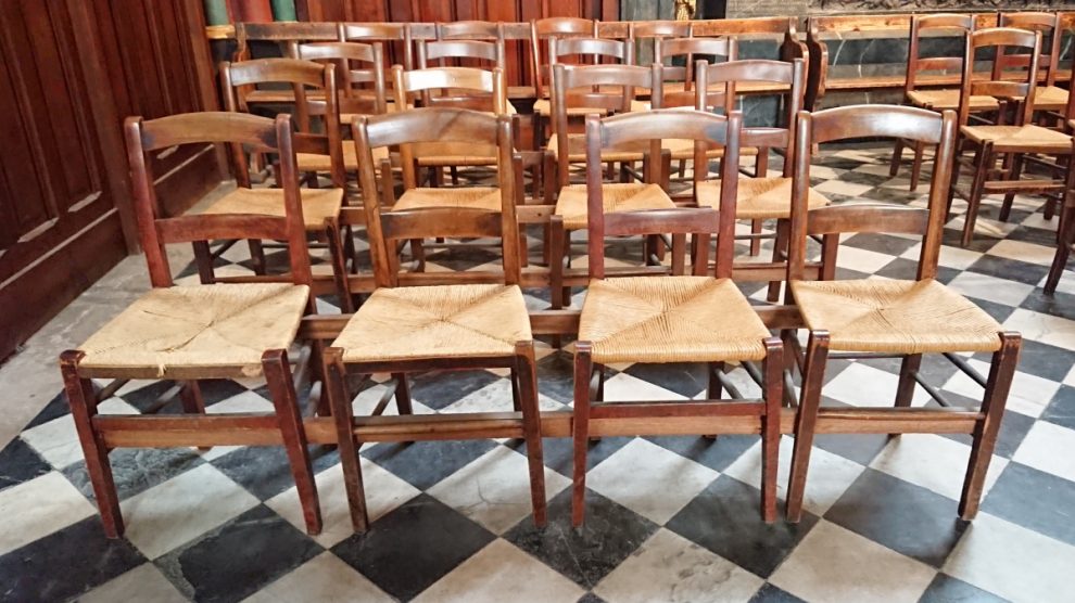 church chairs