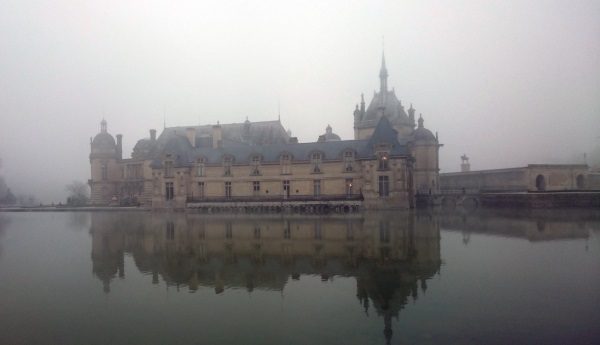 Chantilly Chateau in Winter