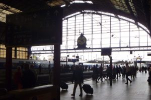 train station