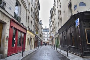 Paris street scene