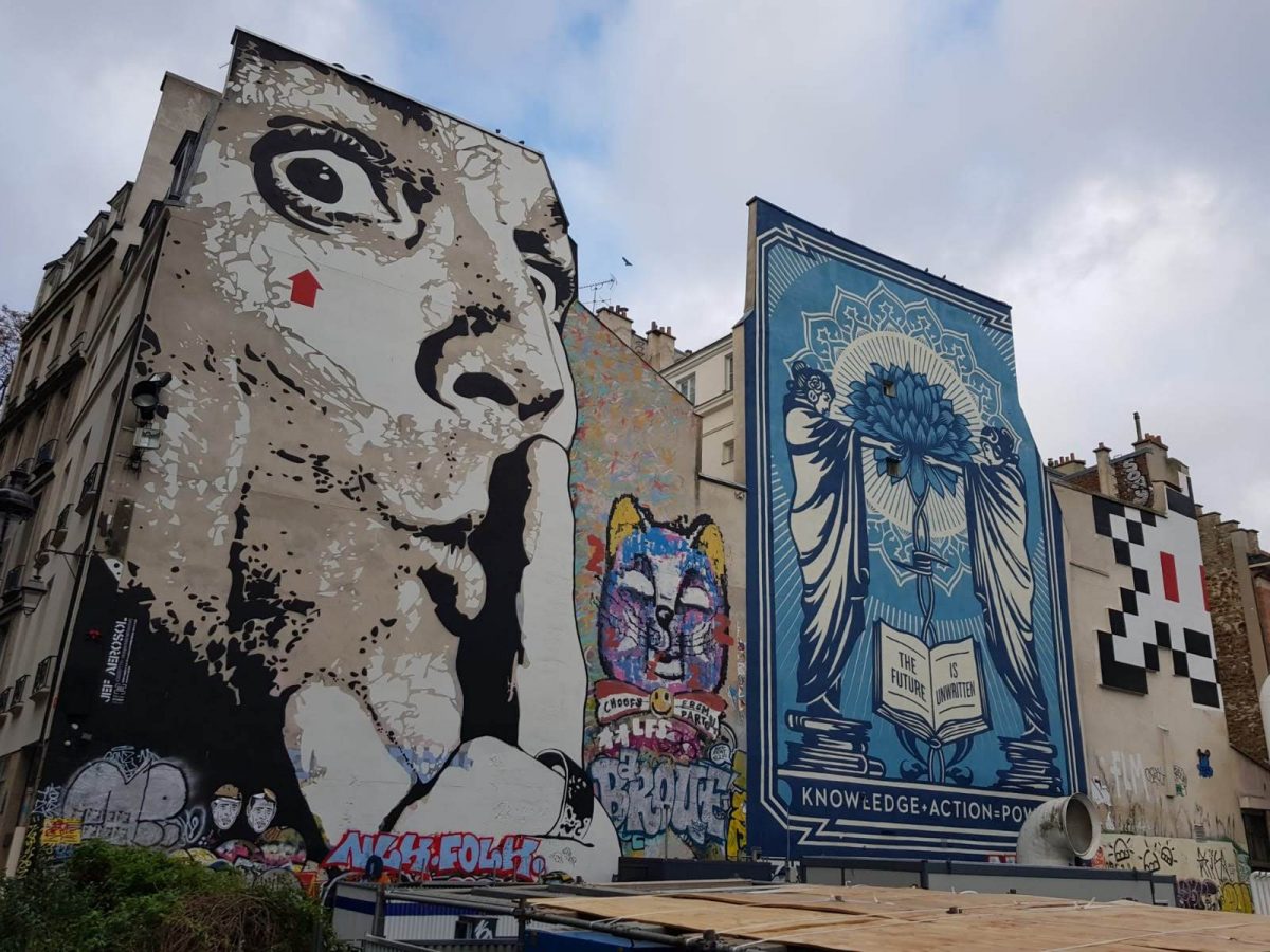 street art mural Paris
