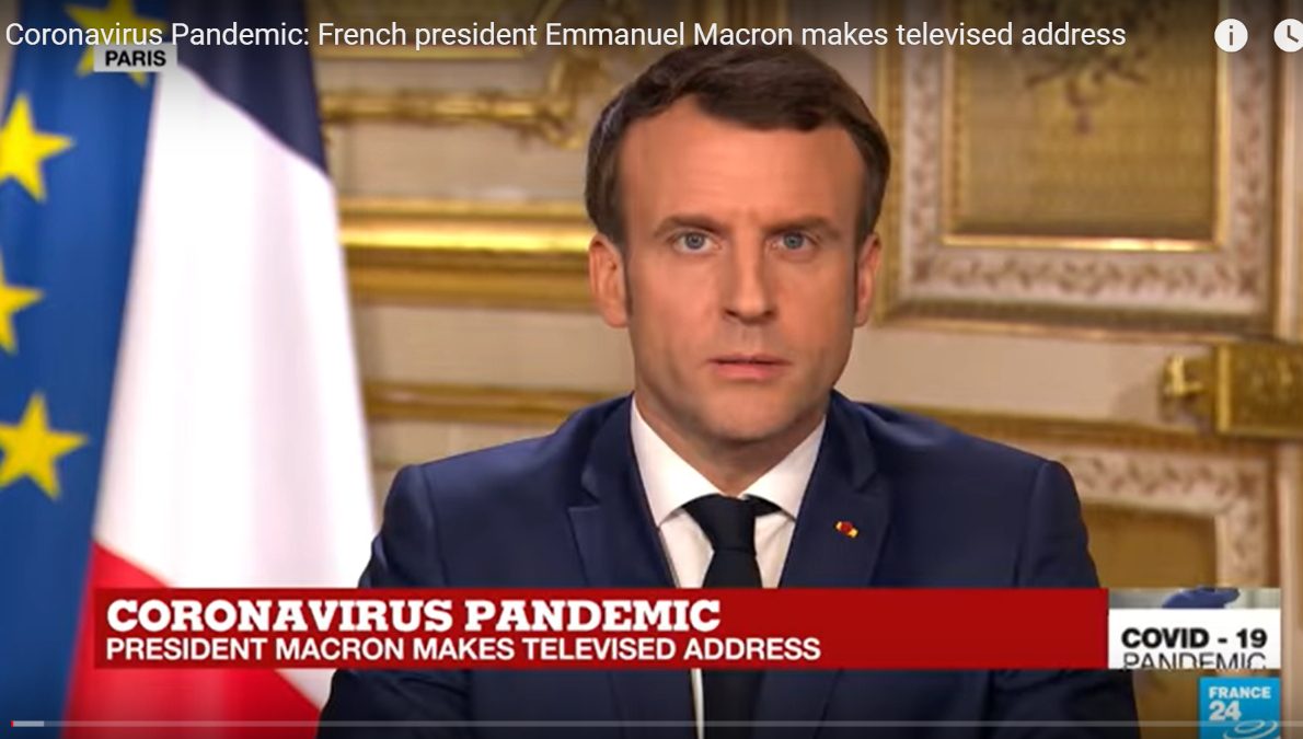 President Macron speech