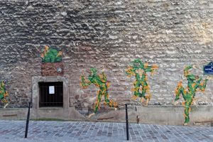 Bal des Ardents fresco