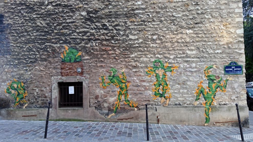 Bal des Ardents fresco