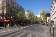 Paris street Avenue de Choisy