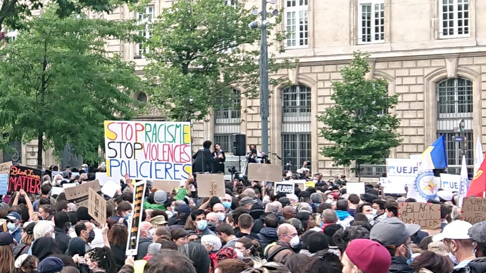 Demonstration in Paris