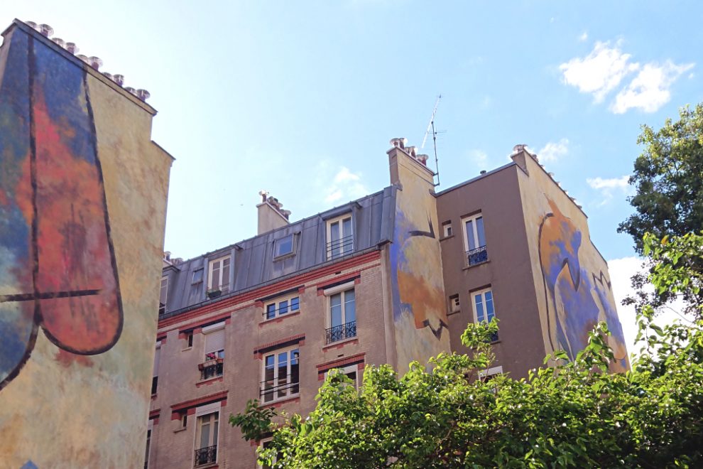 Paris murals