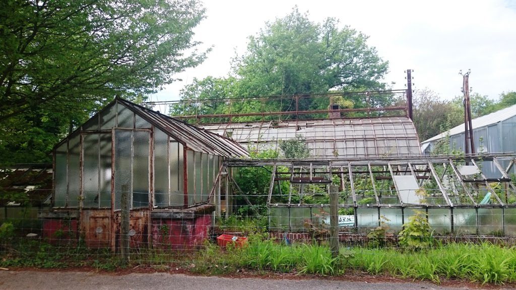 old greenhouses