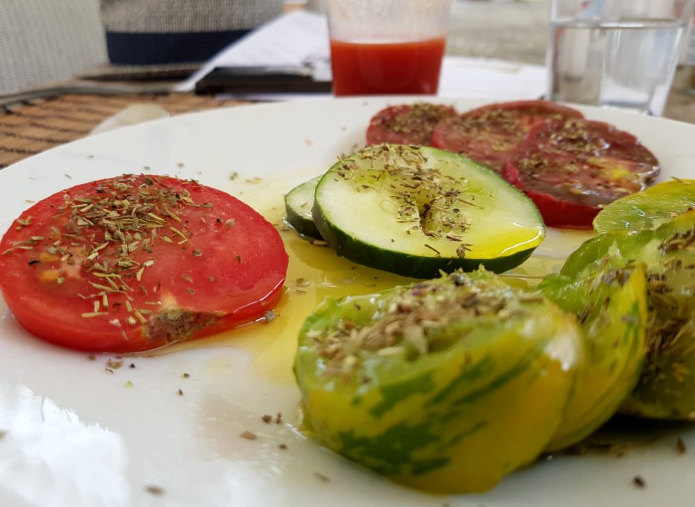 Tomatoes from the Tomato Bar