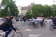 cyclists in Paris