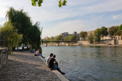 view of Paris Seine