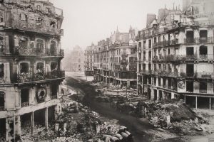 Rue de Rivoli after the Paris Commune