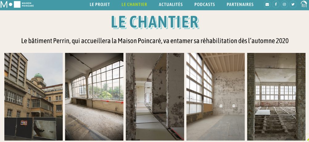 Construction of the math museum