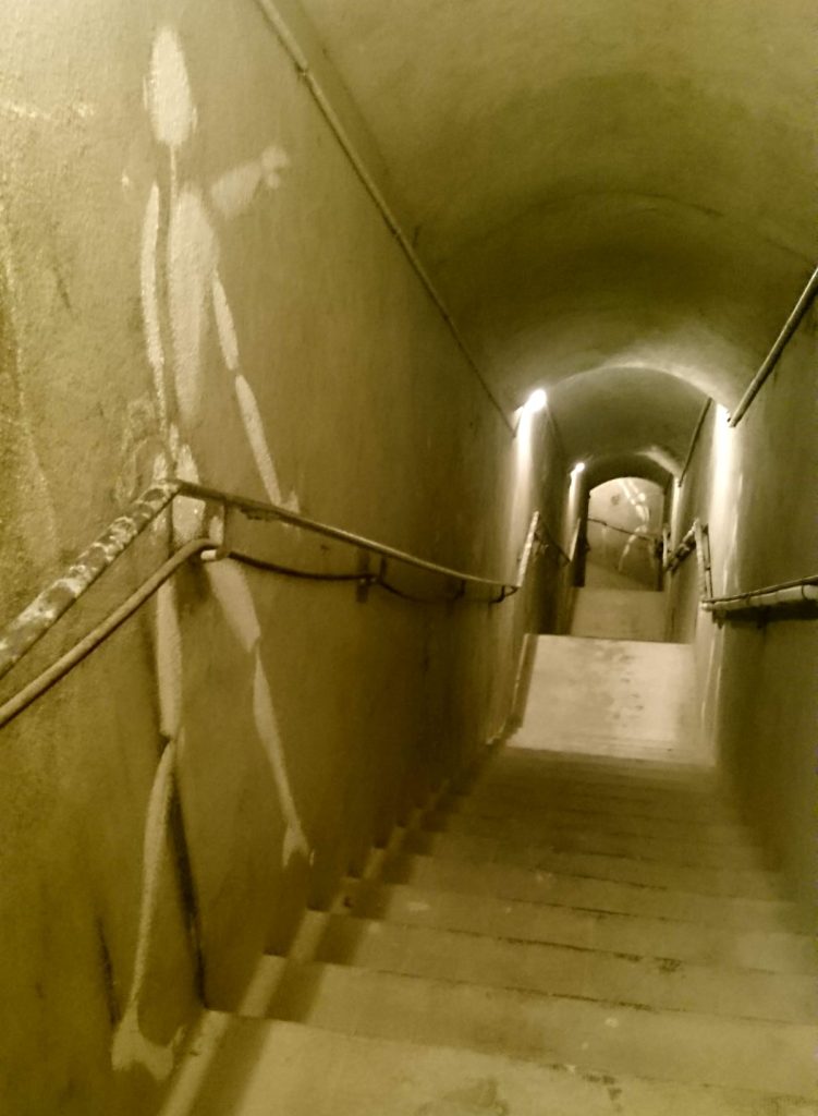 secret tunnel to catacombes