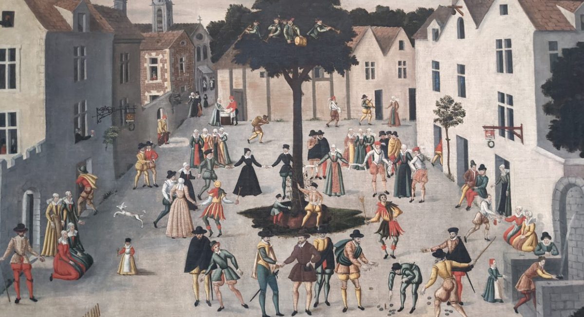 Fête Populaire painting