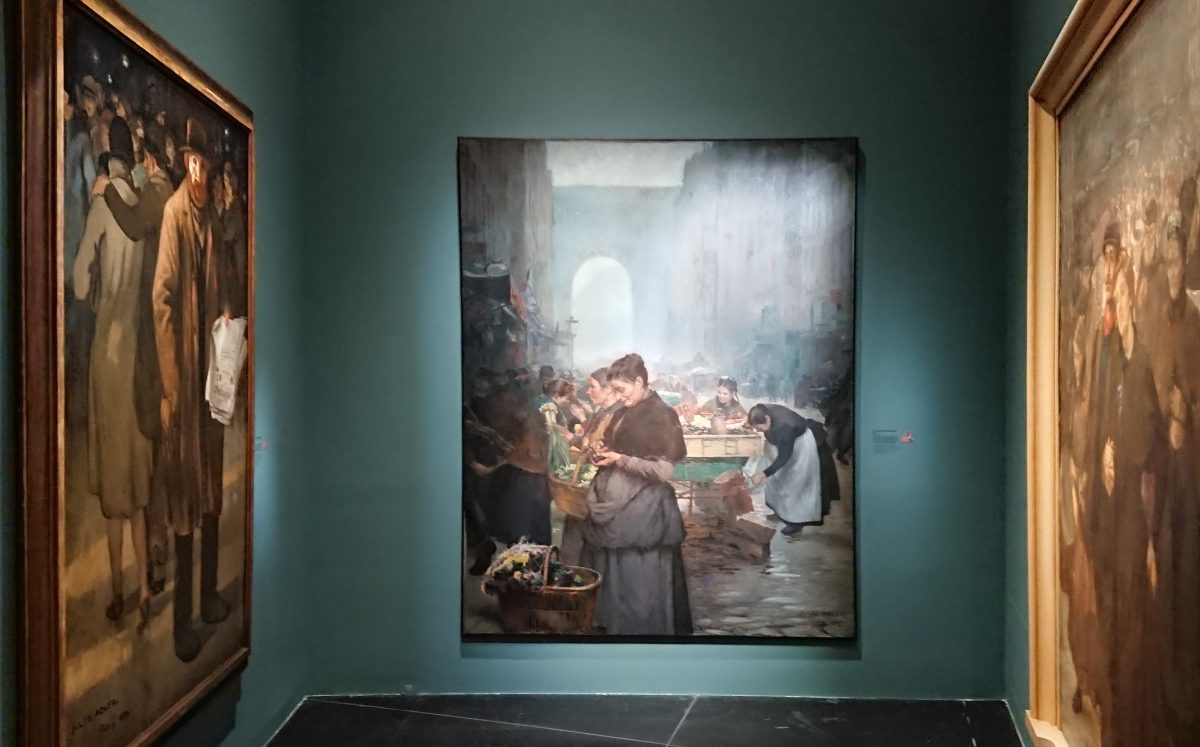 Temporary exhibition of Jules Adler paintings 