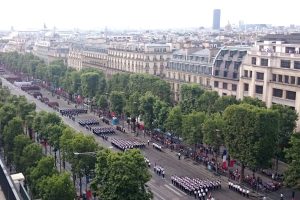 Bastille day parade