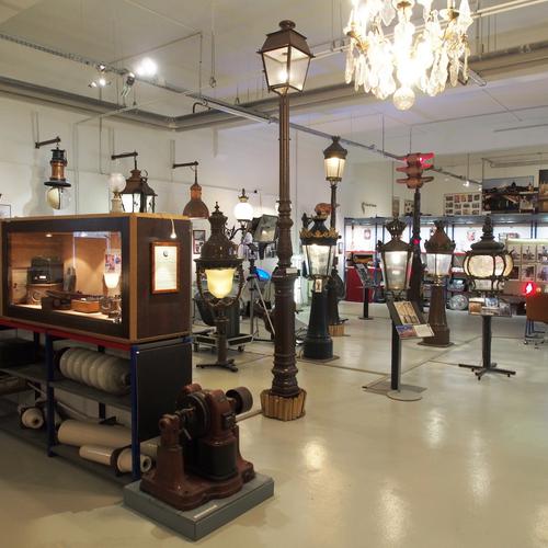 Vintage lamps and lightposts