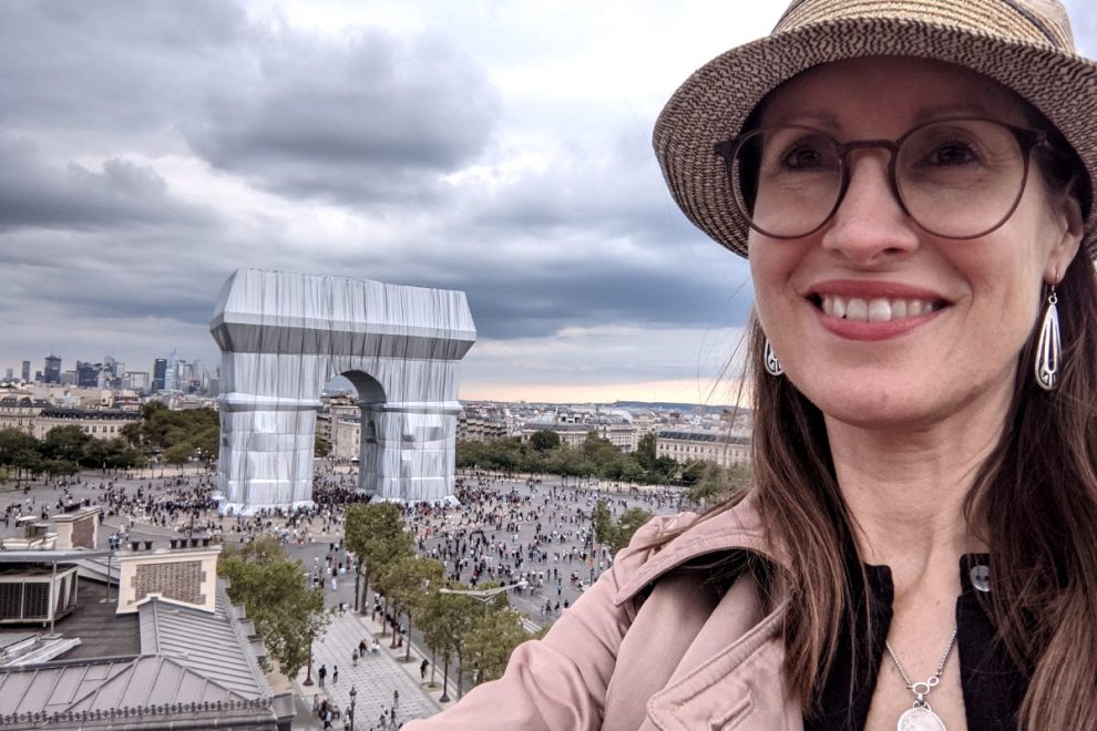 Heather and Arc de Triomphe