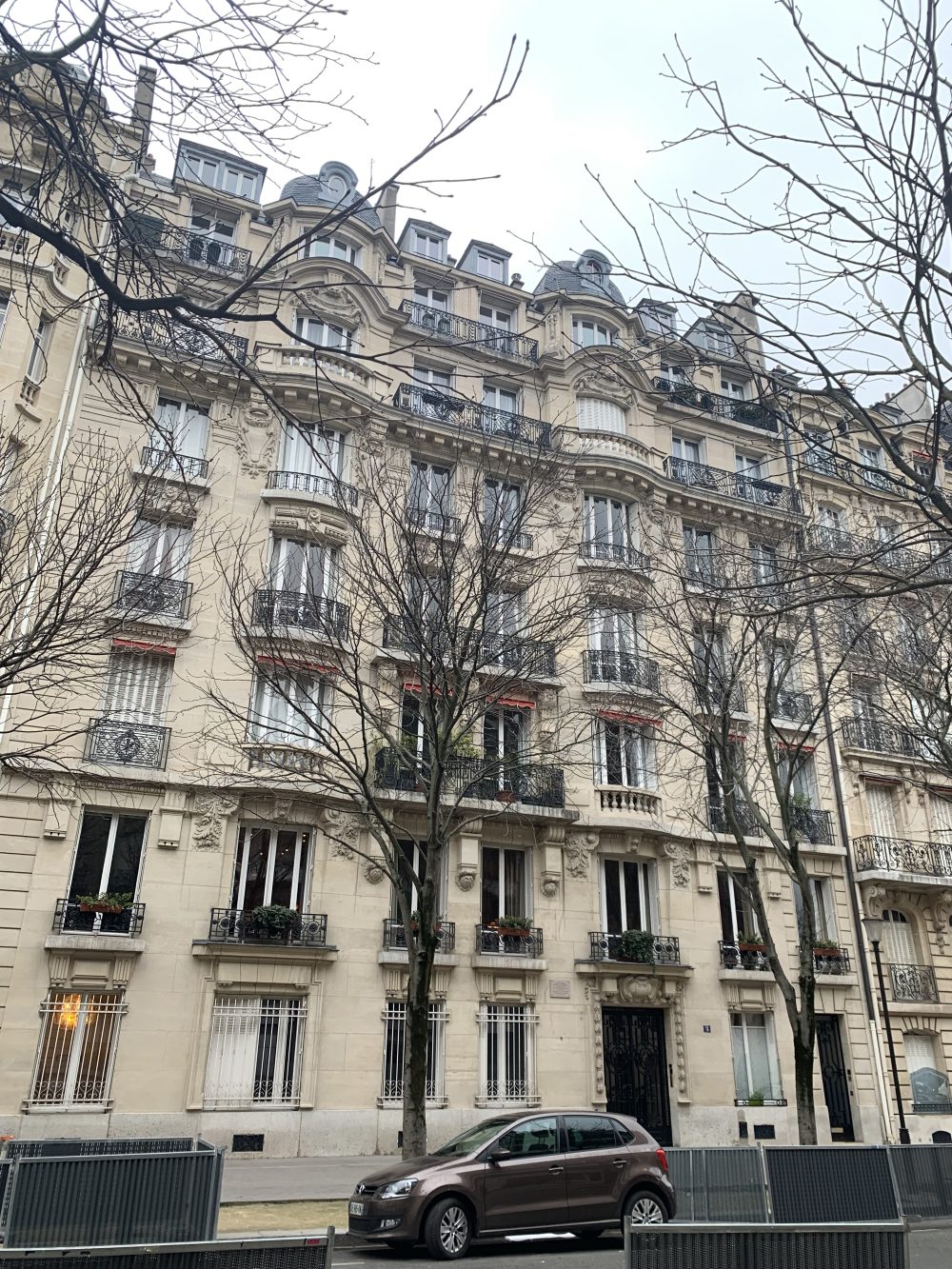 Hélène Berr’s home, 5 avenue Élisée Reclus, 7th.