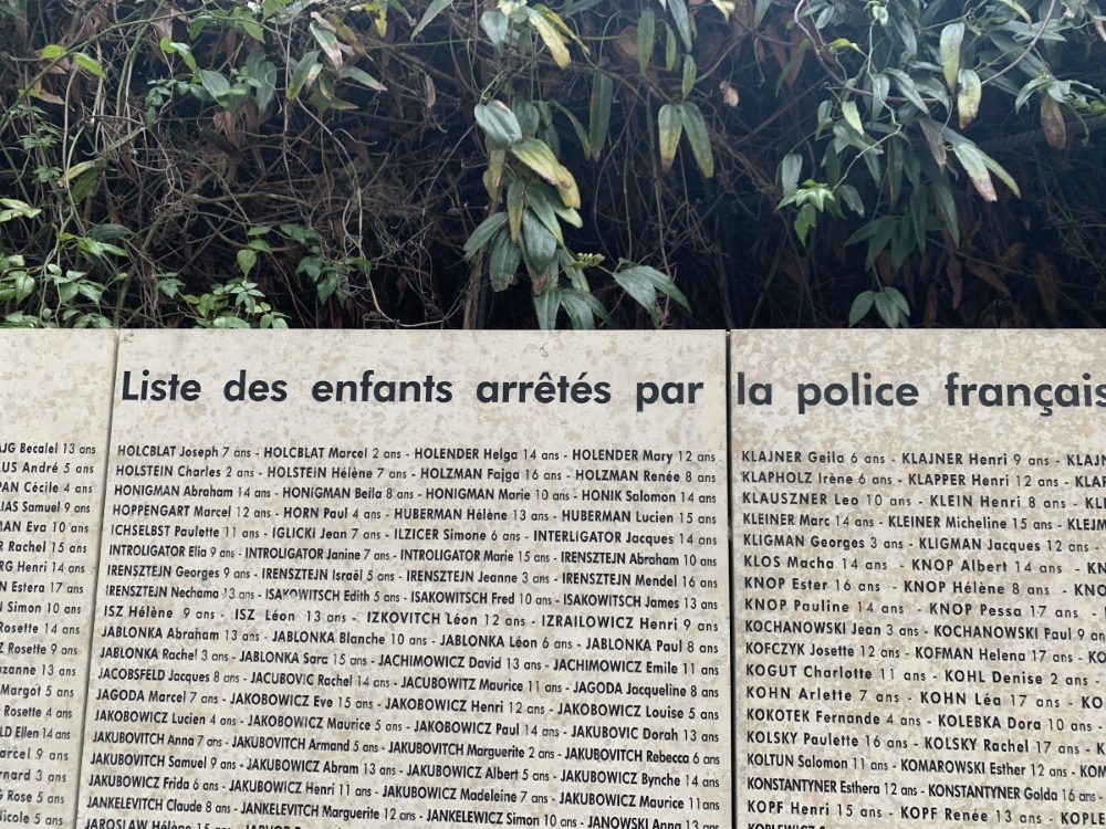Memorial at the Vélodrome d’Hiver, 8 blvd de Grenelle, 15th.