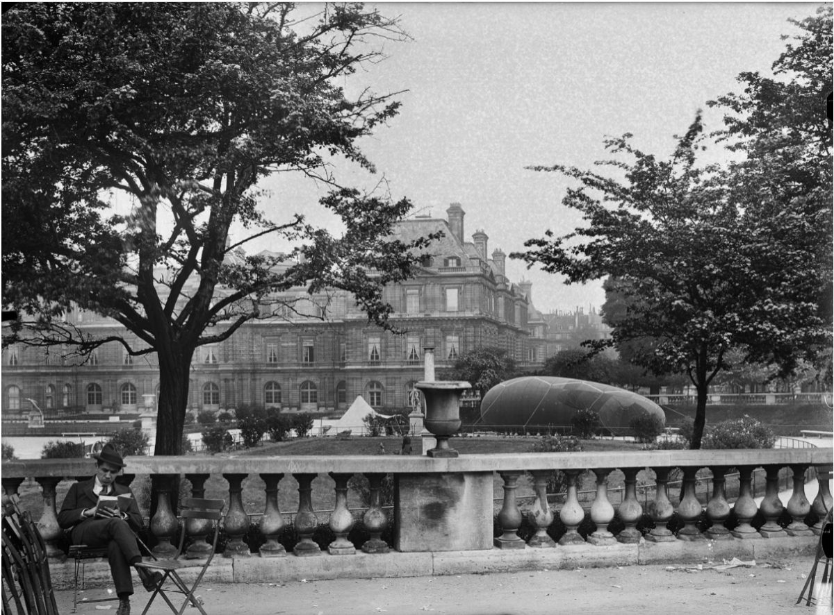 Vintage photo of Luxembourg Gardens