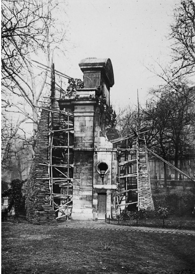 Vintage photo of  the Medicis Fountain