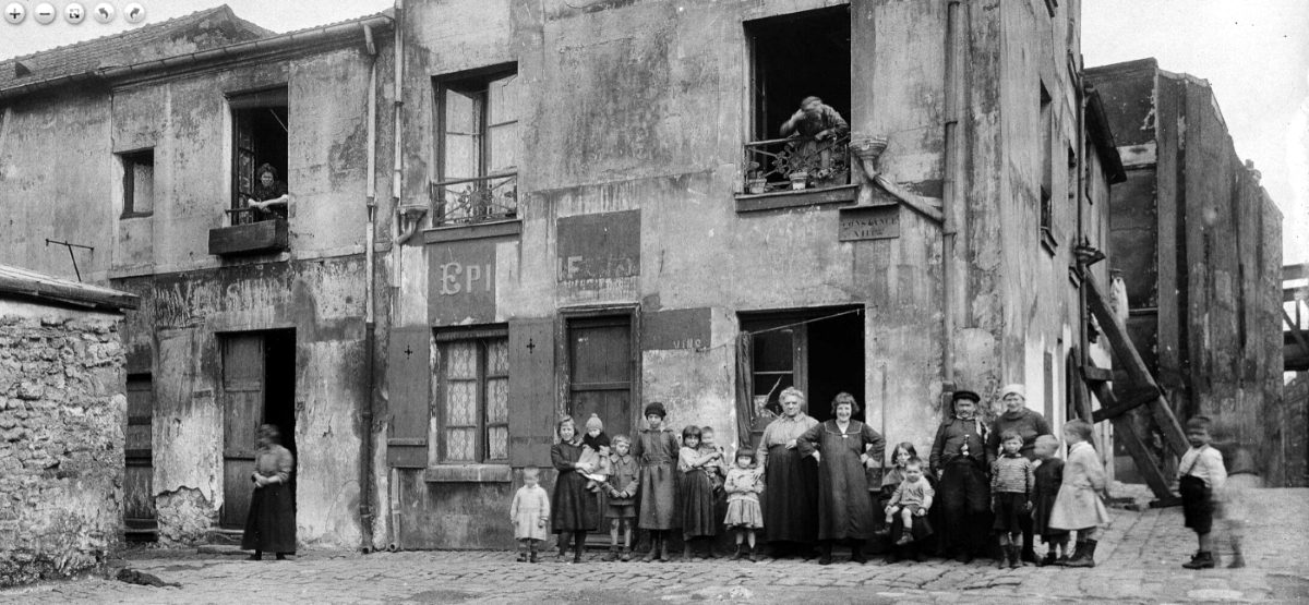 Vintage photo of the 13th arrondissement