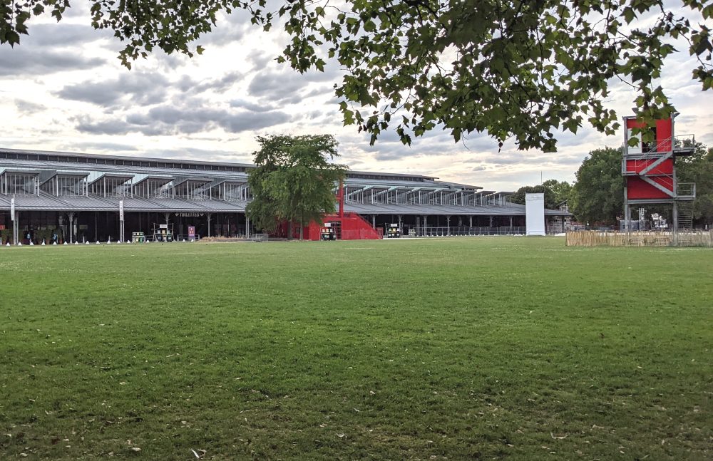 The Prairie du Triangle at Parc de la Villette