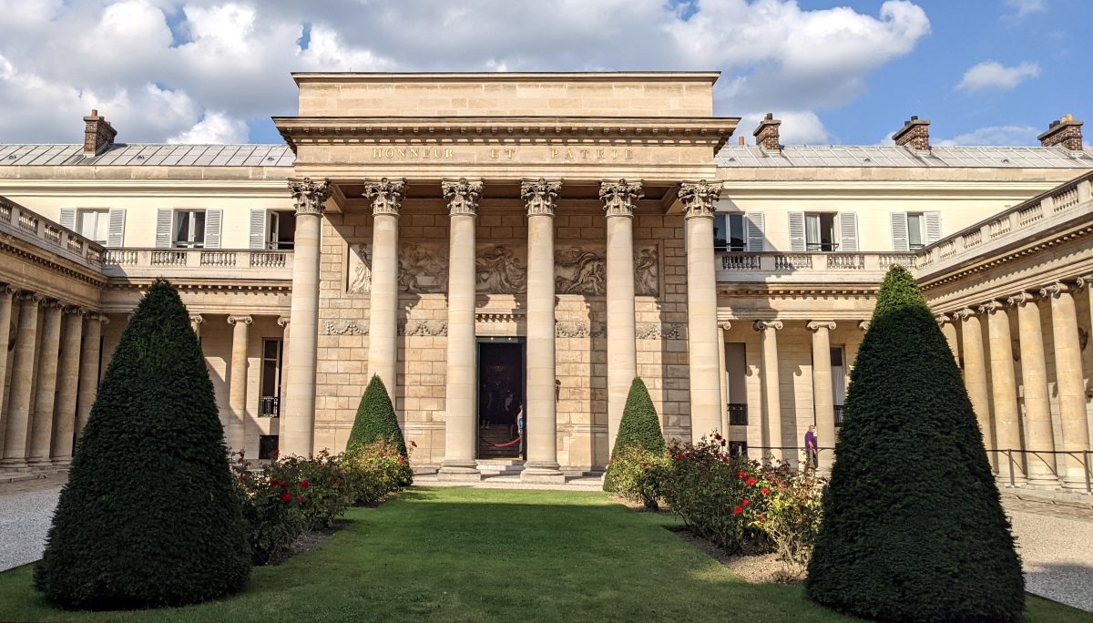 Inner courtyard of the Legion of Honor Grand Chancellery 