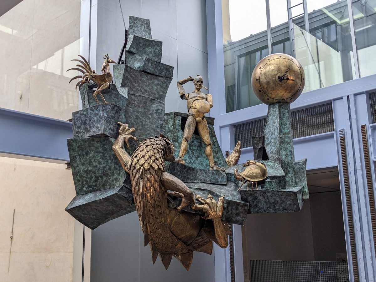 Le Défenseur du Temps at Anticipations Lafayette, December 2022.