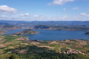 view of Lac du Salagou