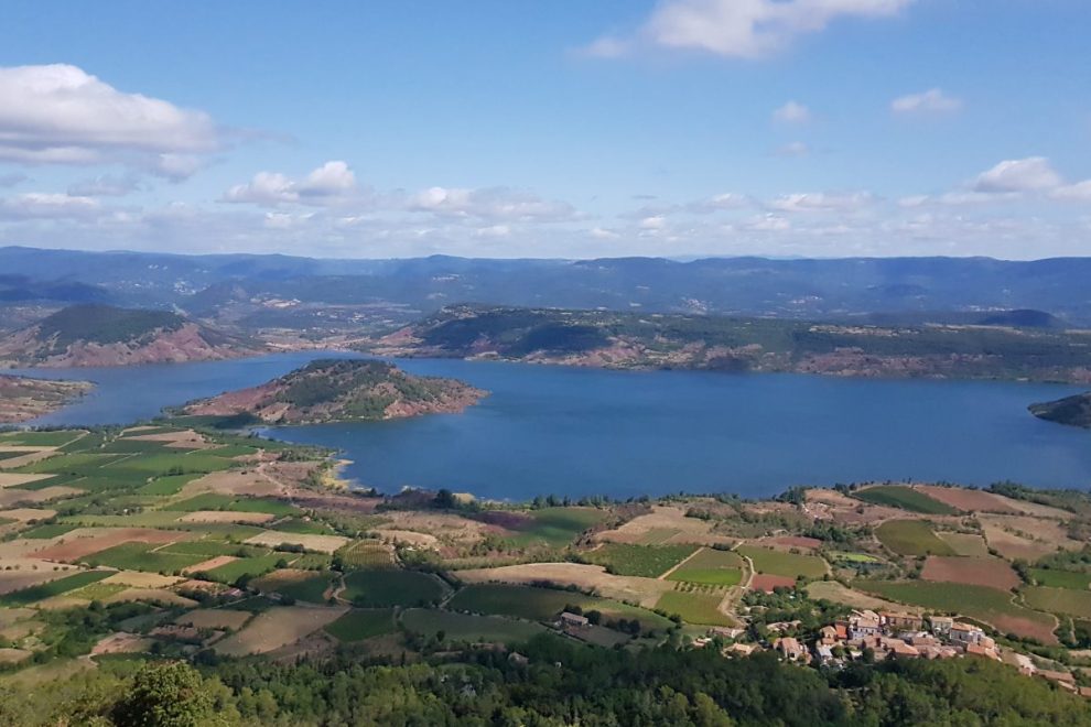 view of Lac du Salagou