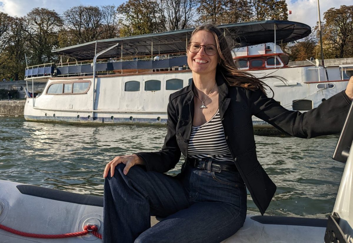 Heather on the Seine