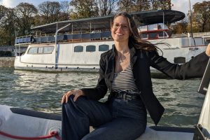 Heather on the Seine
