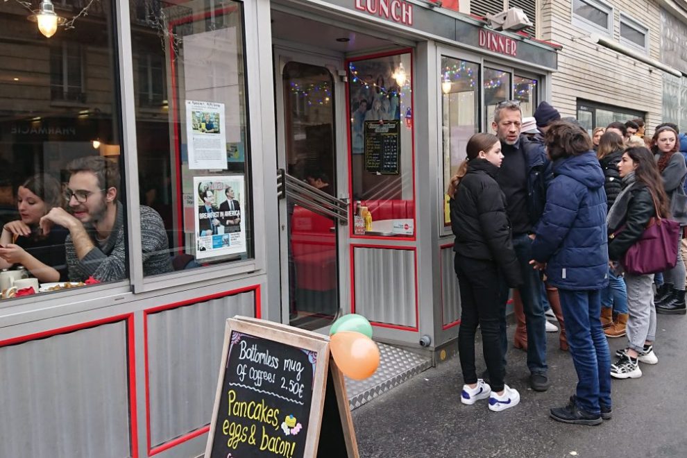 American diner in Paris